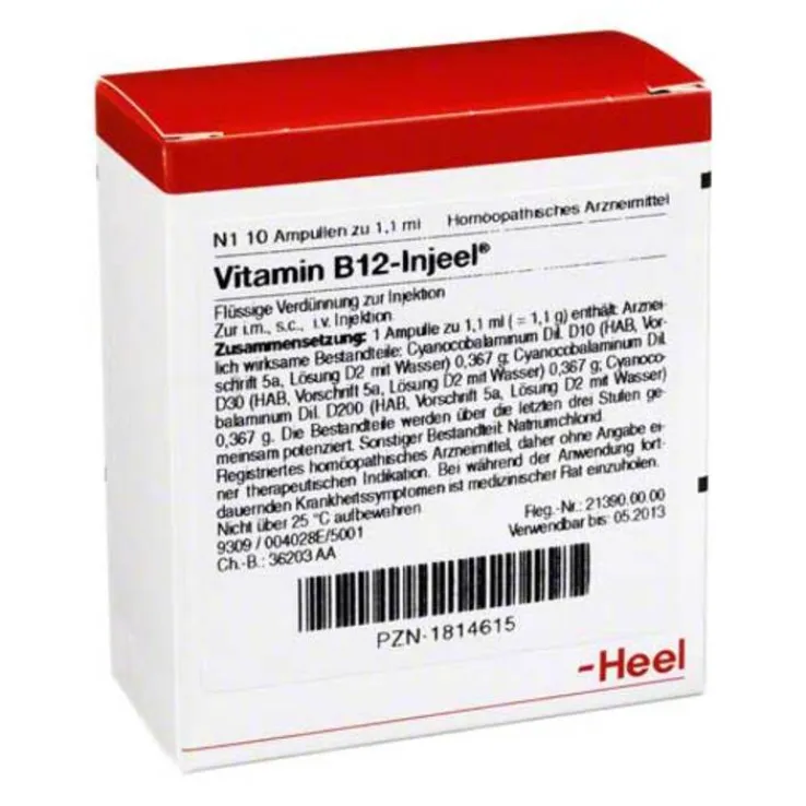 Vitamin B12 Injeel Ampullen, 10 St