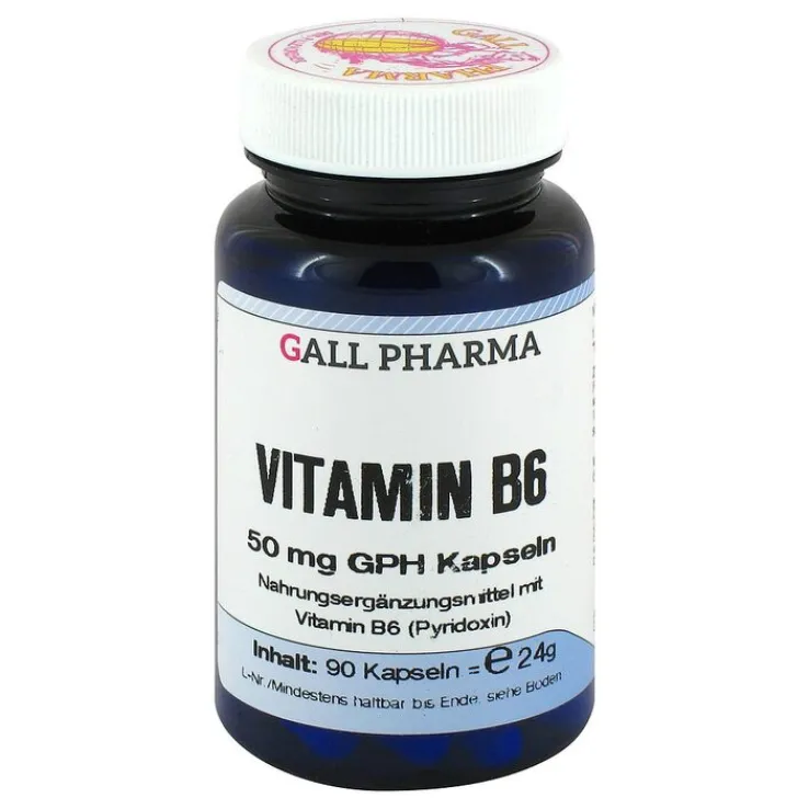 Vitamin B6 50 mg GPH Kapseln, 90 St