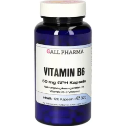 Vitamin B6 50 mg GPH Kapseln, 120 St