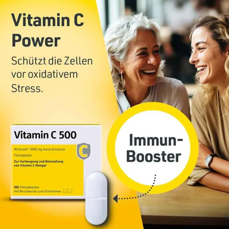 Vitamin C 500 Filmtabletten, 100 St