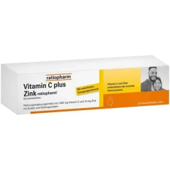 Vitamin C Plus Zink-ratiopharm Brausetabletten, 20 St
