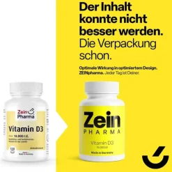 Vitamin D3 14.000 I.E. Softgel-Kapseln Zeinpharma, 120 St