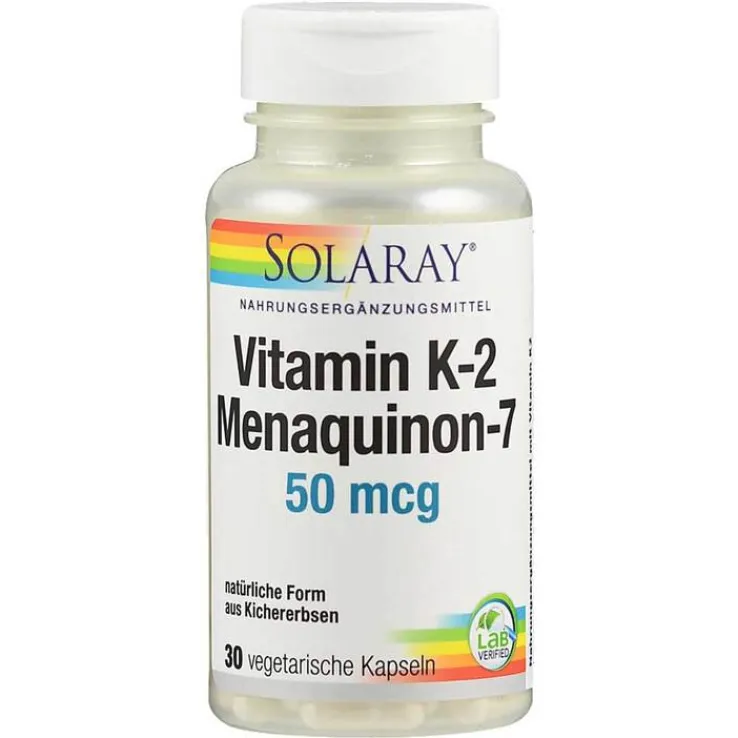 Vitamin K2 Menaquinon-7 50 µg Kapseln, 30 St