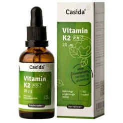 Vitamin K2 Tropfen MK7 vegan, 50 ml