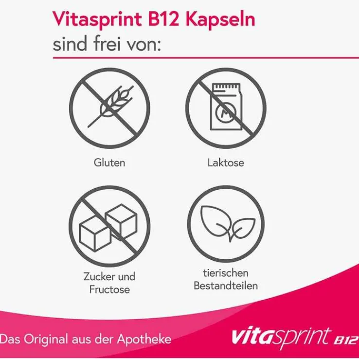 vitasprint B12 Kapseln, 50 St