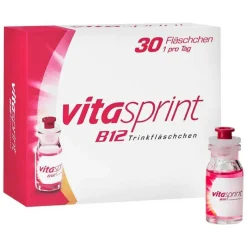 vitasprint B12 Trinkfläschchen mit Vitamin B12 für mehr Energie, 30 St