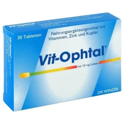 Vit Ophtal mit 10 mg Lutein Tabletten, 30 St