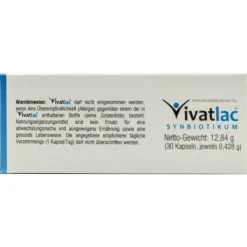 Vivatlac Synbiotikum magensaftresistente Kapseln, 30 St