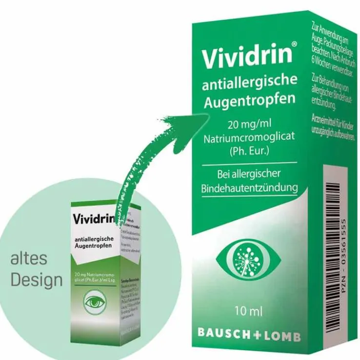 Vividrin® antiallergische Augentropfen, 10 ml