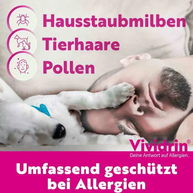 Vividrin® Azelastin EDO® Akuthilfe bei Heuschnupfen und Allergien, 20X0.6 ml