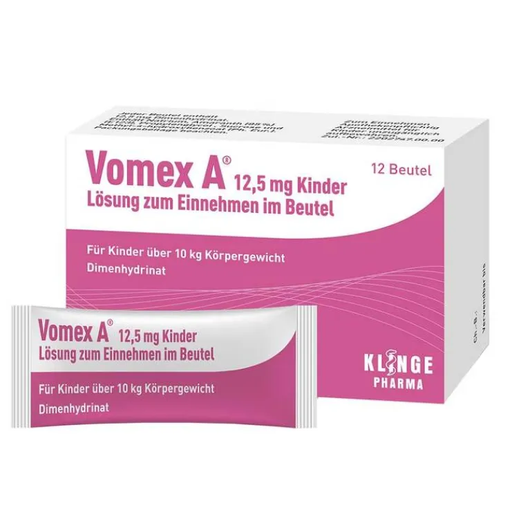 Vomex A® Lösung 12,5 mg Kinder, 12 St