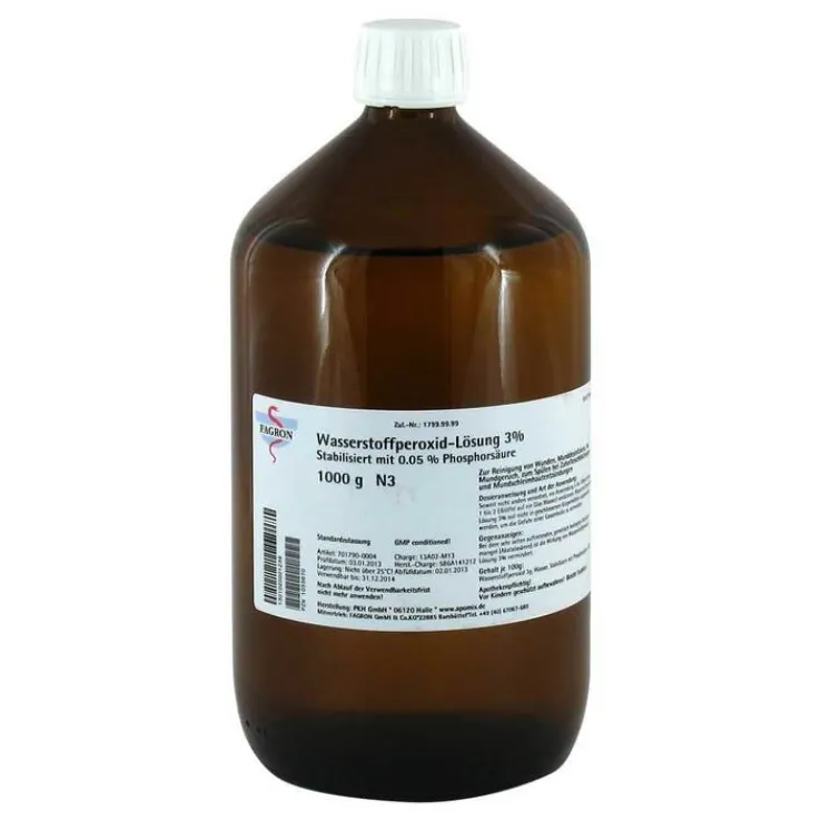 Wasserstoffperoxid Lösung 3%, 1000 g