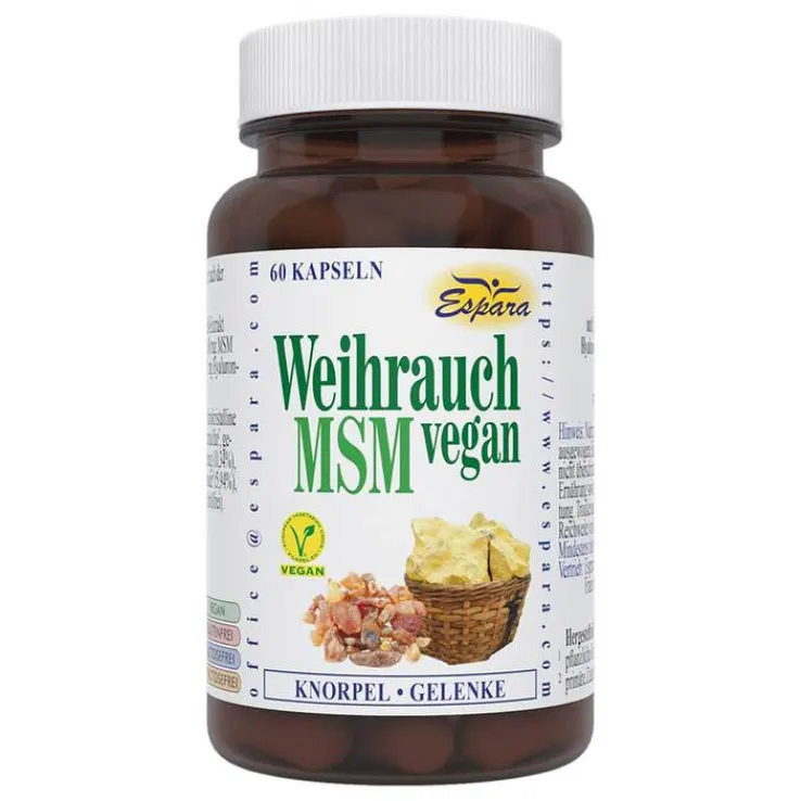 Weihrauch MSM vegan Kapseln, 60 St