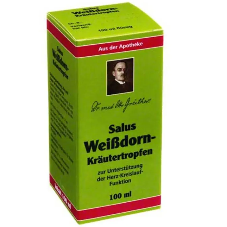 Weissdorn Kräutertropfen Salus, 100 ml