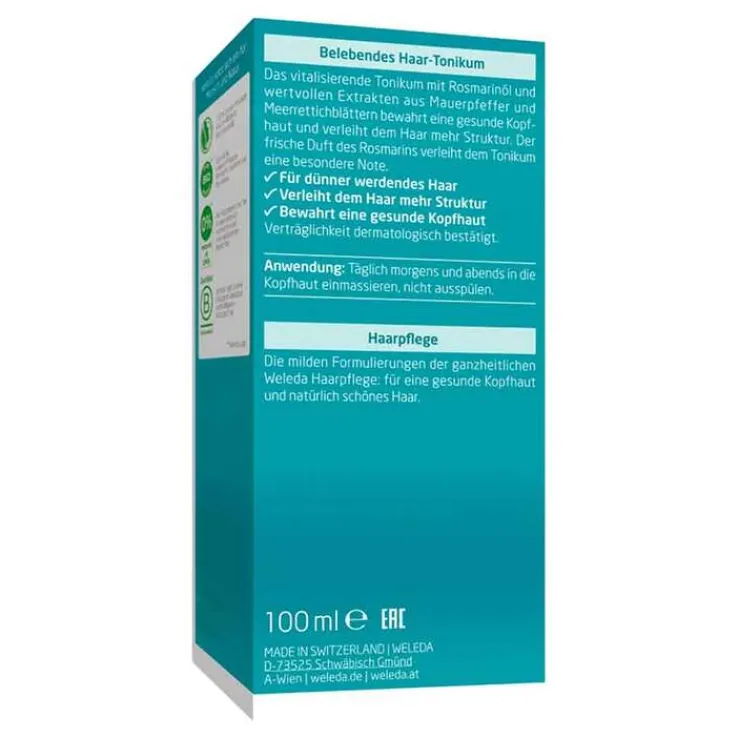 Weleda Belebendes Haar-Tonikum, 100 ml