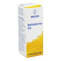 Weleda Belladonna D 6 Globuli, 10 g