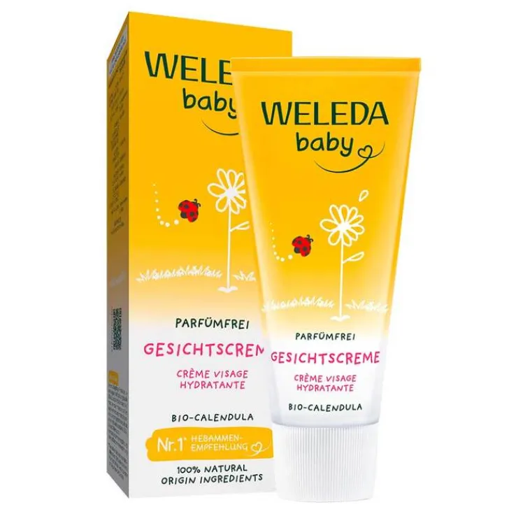Weleda Calendula Gesichtscreme parfümfrei, 50 ml