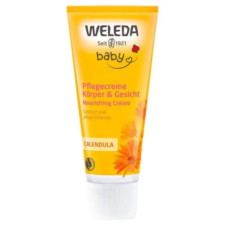 Weleda Calendula Pflegecreme Körper & Gesicht, 75 ml