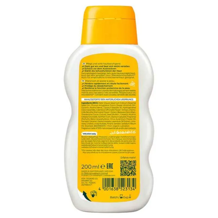 Weleda Calendula Pflegemilch, 200 ml