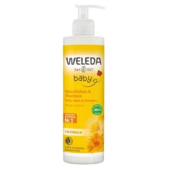 Weleda Calendula Waschlotion & Shampoo, 400 ml