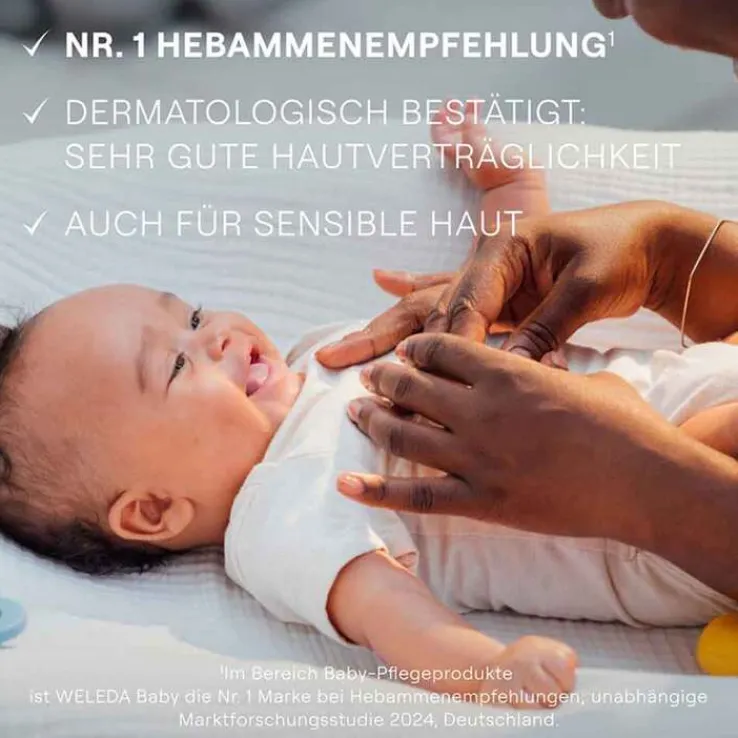 Weleda Calendula Wundschutzcreme parfümfrei, 75 ml