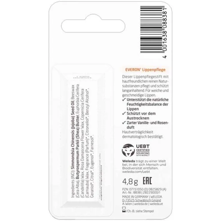 Weleda Everon Lippenpflege, 4.8 g