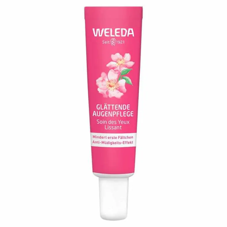 Weleda glättende Augenpflege Wildrose & weißer Tee, 12 ml