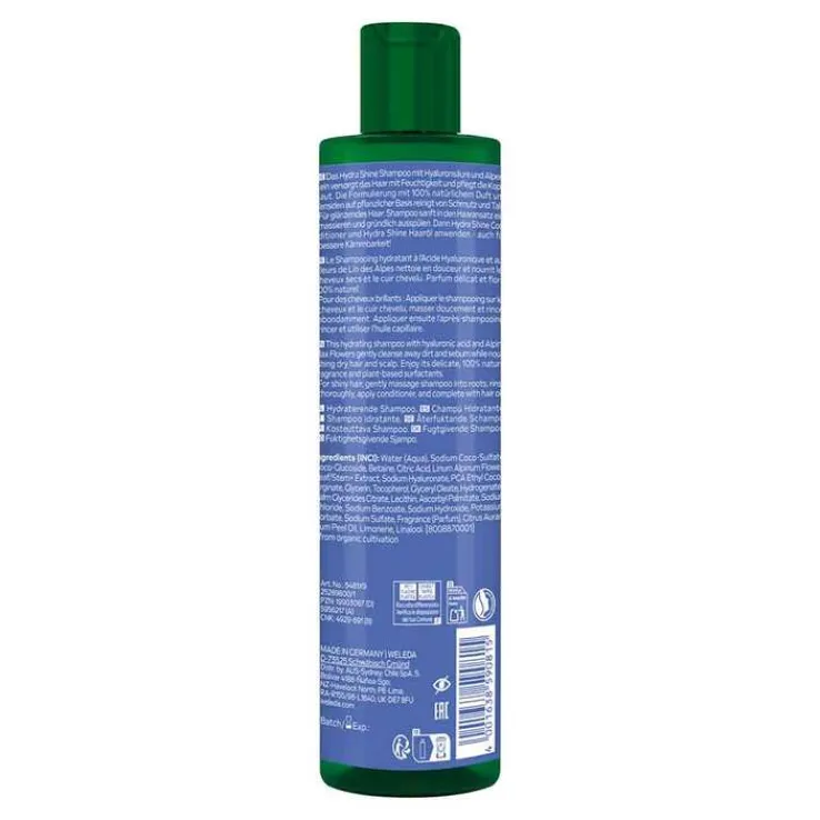 Weleda Hydra Shine Feuchtigkeits-Shampoo Alpen-Lein, 250 ml