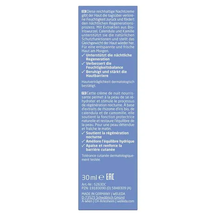 Weleda Iris Nachtpflege, 30 ml