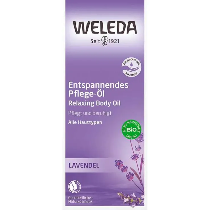 Weleda Lavendel entspannendes Pflege-Öl, 100 ml