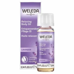 Weleda Lavendel entspannendes Pflege-Öl Mini, 10 ml