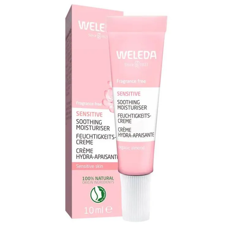 Weleda Sensitiv Feuchtigkeitscreme Mandel, 10 ml