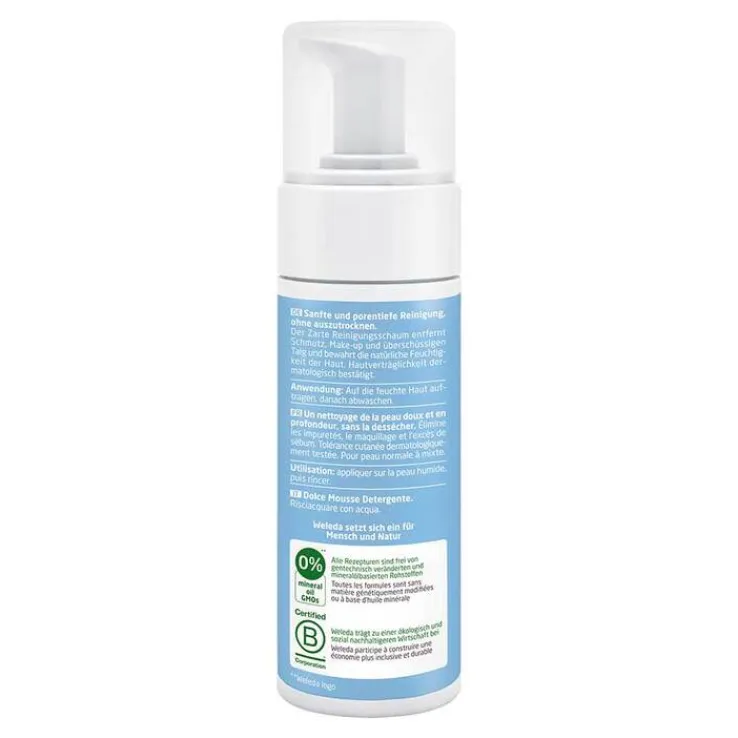 Weleda zarter Reinigungsschaum, 150 ml
