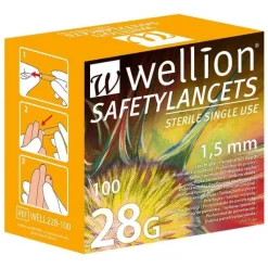 wellion® Safetylancets 28G, 100 St