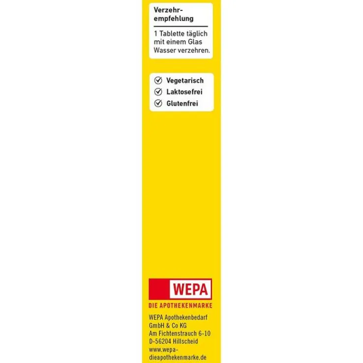 Wepa Calcium + D3 + K2 Tabletten, 30 St
