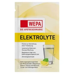 Wepa Elektrolyte Pulver Zitrone, 20X5.6 g