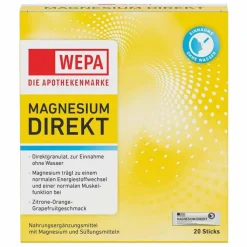 Wepa Magnesium Direkt Sticks, 20 St