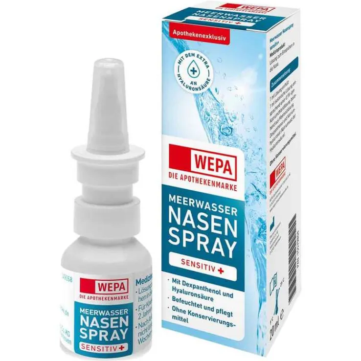 WEPA Meerwasser Nasenspray sensitiv+, 1X20 ml