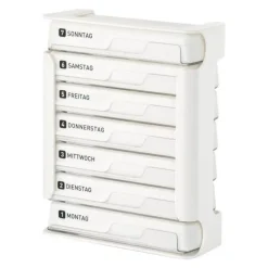 Wepa 7 Tage Compact Wochenmagazin weiß, 1 St
