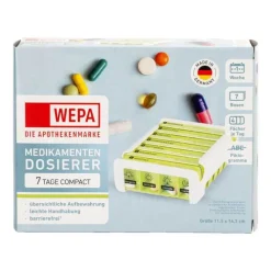 Wepa 7 Tage Compact Wochenmagazin weiß / grün, 1 St