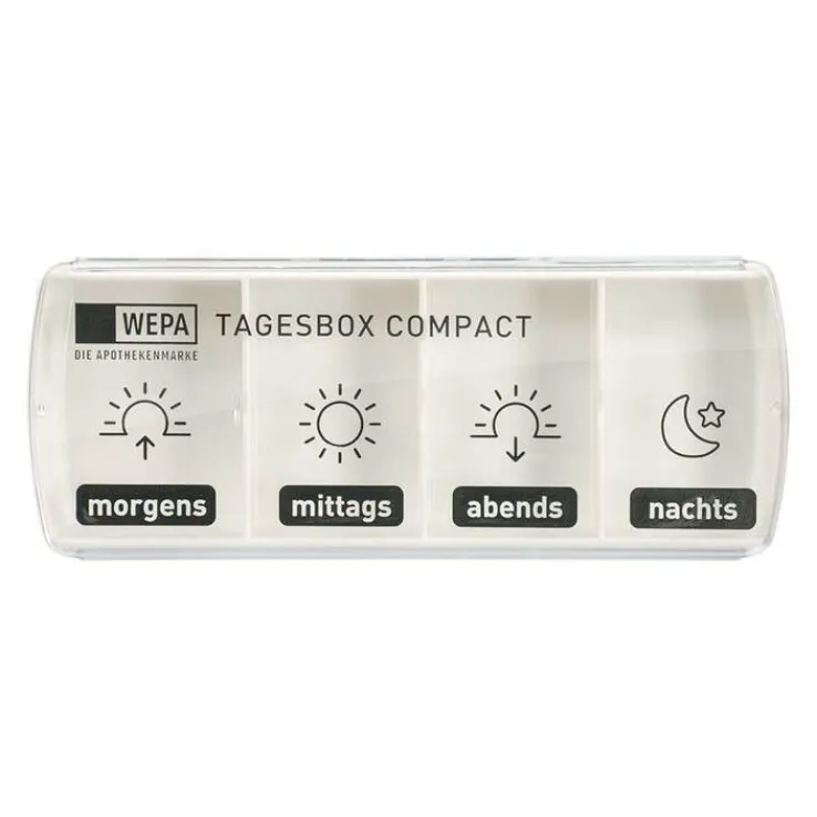 Wepa Tagesbox Compact weiß, 1 St