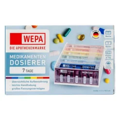 Wepa 7 Tage Wochenmagazin UV-Schutz + Regenbogen, 1 St