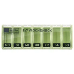 Wepa 1x7 Wochenbox farbig sortiert / pastell, 1 St