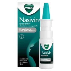 WICK Nasivin Nasenspray oK Erwachsene / Schulkin.0,5 mg / ml, 10 ml