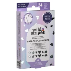 Wild Stripes Anti-Pickel Patches Holo Clear, 24 St