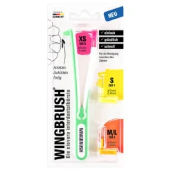 Wingbrush Starter-Set Interdentalbürste 3 Bürsten, 1 St