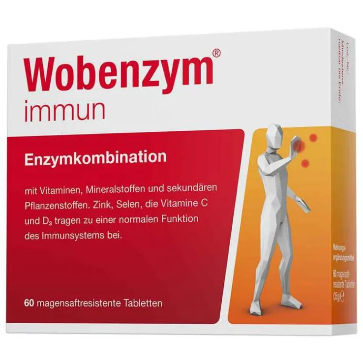 Wobenzym immun Tabletten, 60 St