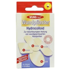 Wundpflaster Hydrocolloid 4 Größen, 10 St