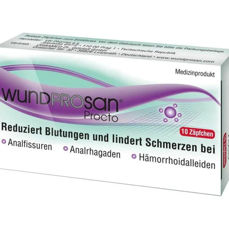 wundprosan® Procto Zäpfchen, 10 St