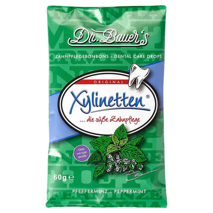 Xylinetten Pfefferminze Bonbons, 60 g